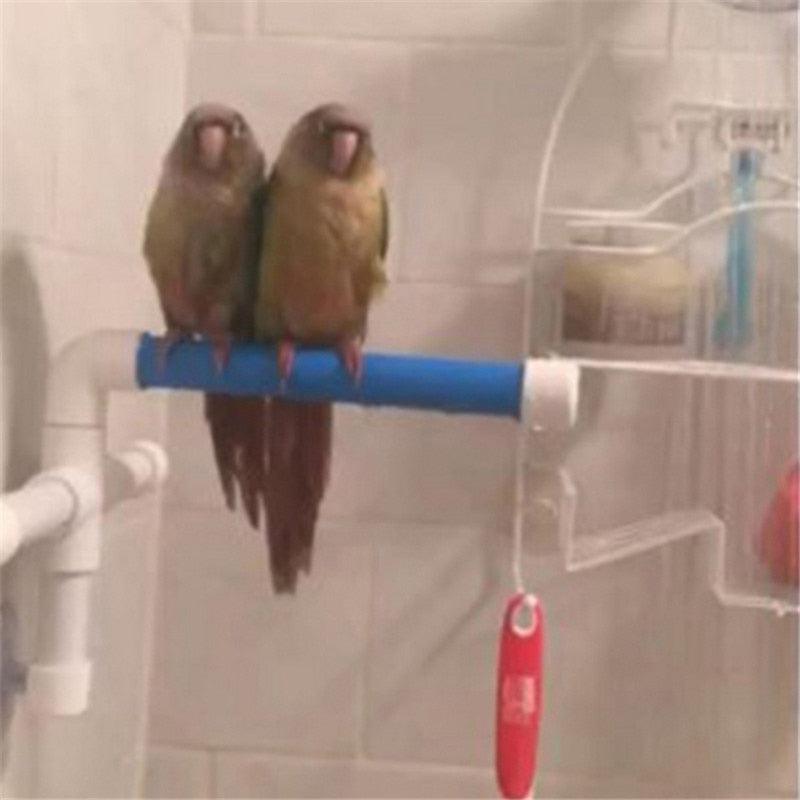 Foldable Bird Shower Stand