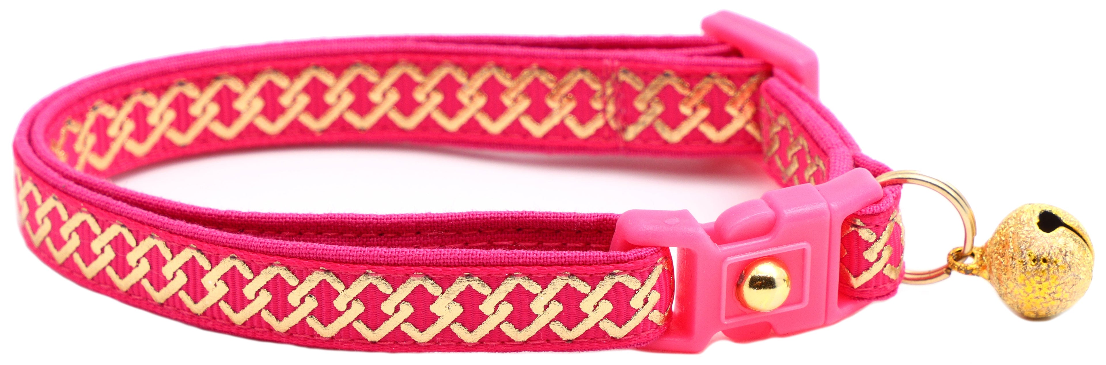 Gold Knots Breakaway Cat Collar