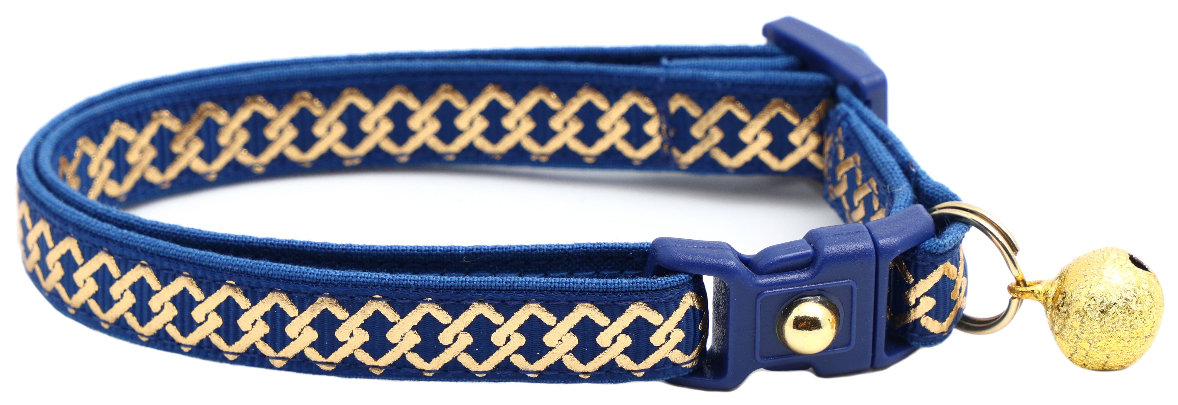Gold Knots Breakaway Cat Collar