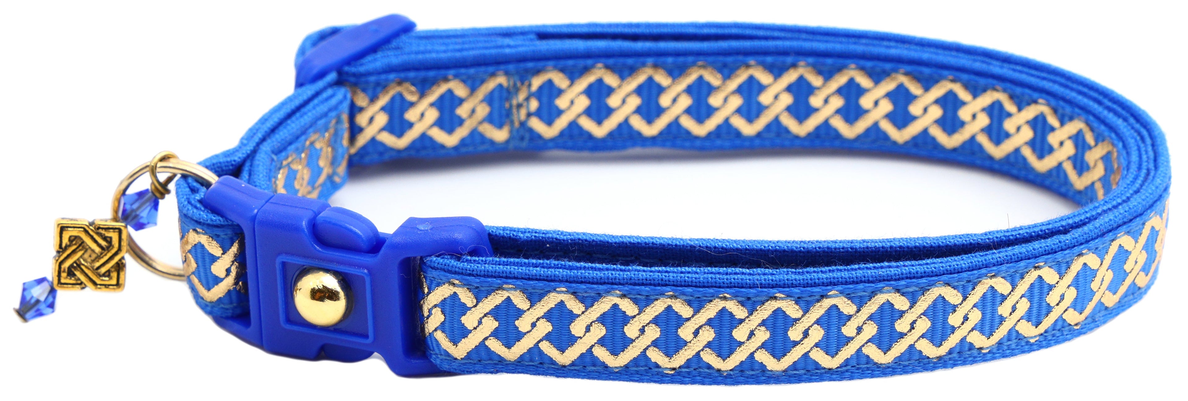 Gold Knots Breakaway Cat Collar