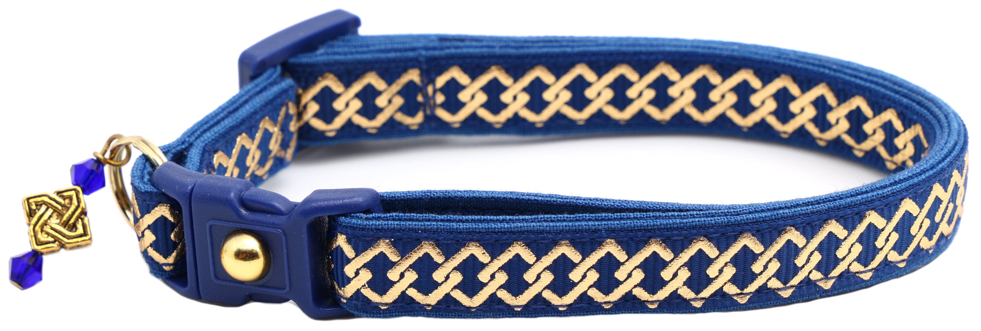 Gold Knots Breakaway Cat Collar
