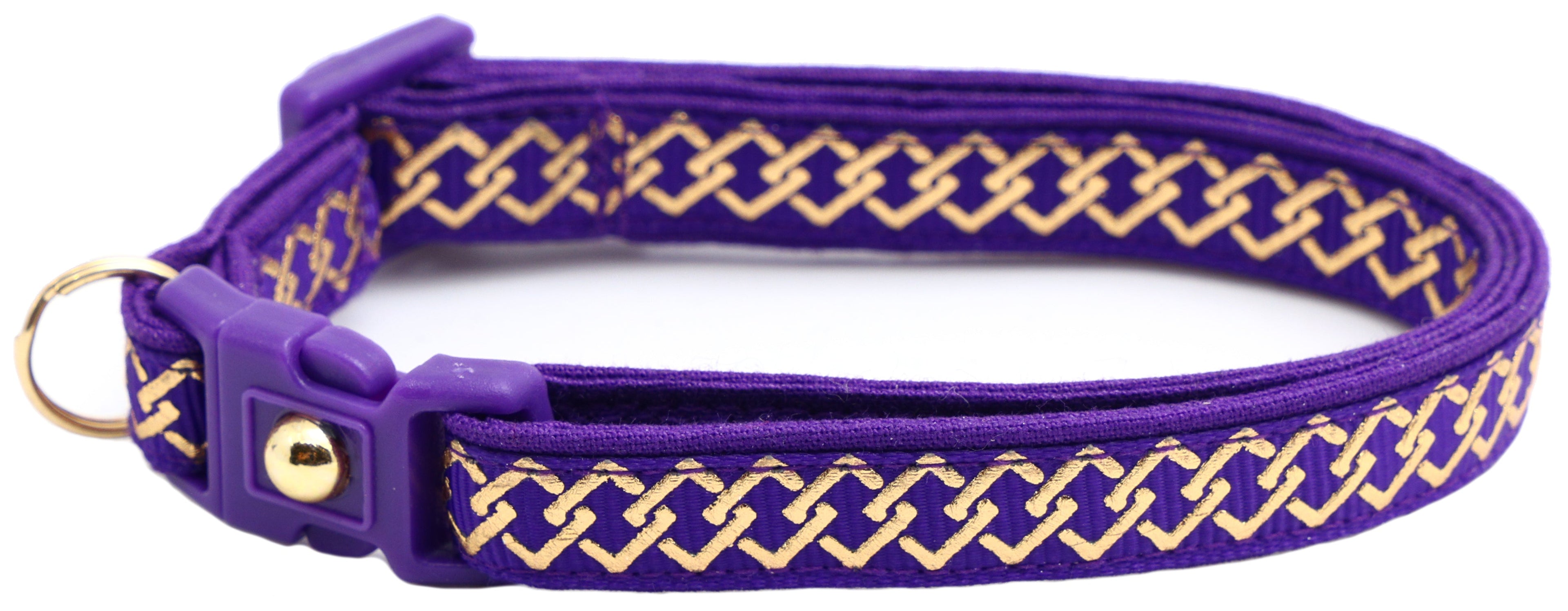 Gold Knots Breakaway Cat Collar