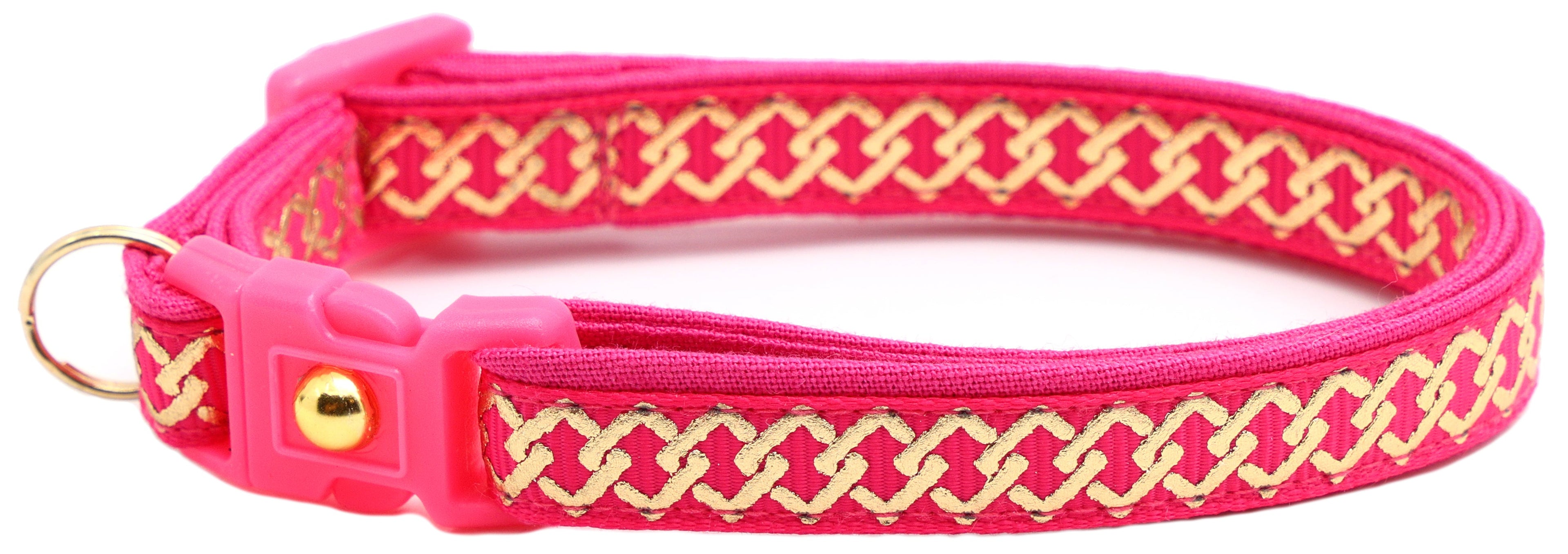 Gold Knots Breakaway Cat Collar