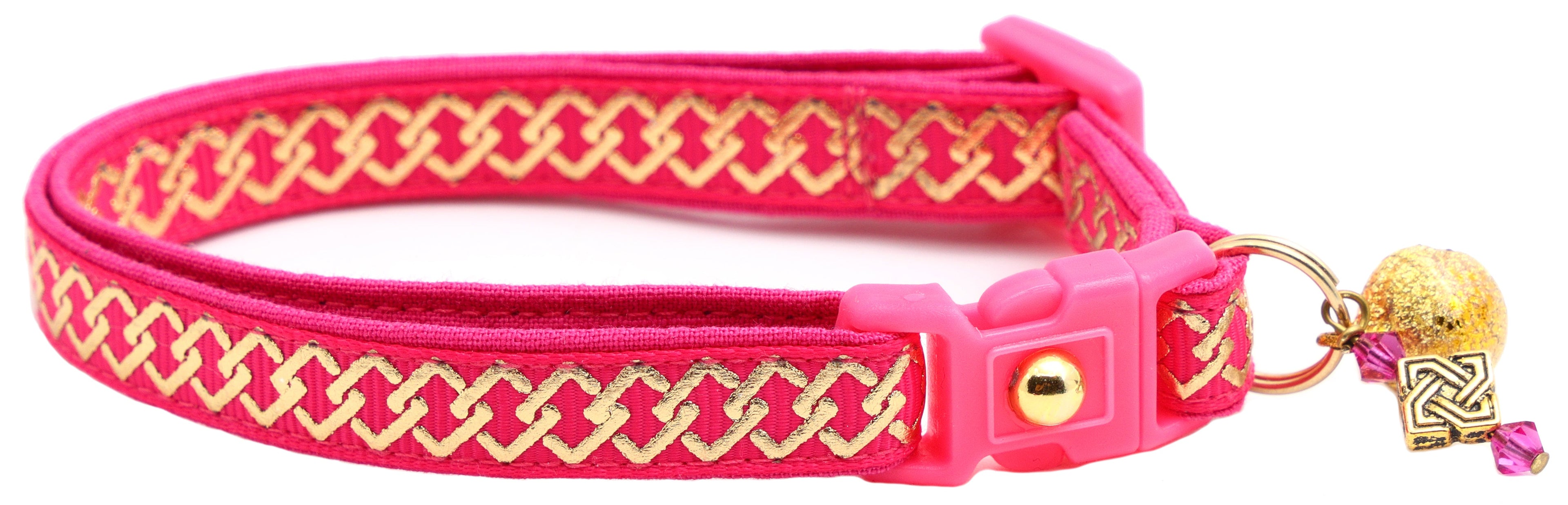 Gold Knots Breakaway Cat Collar