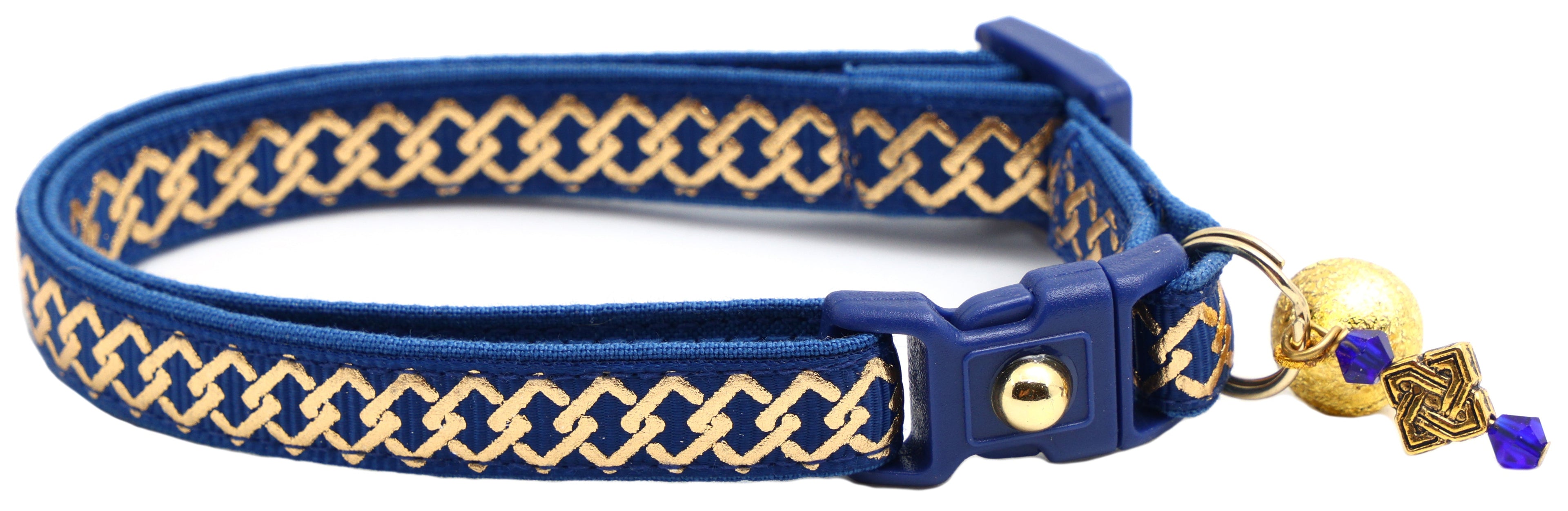 Gold Knots Breakaway Cat Collar