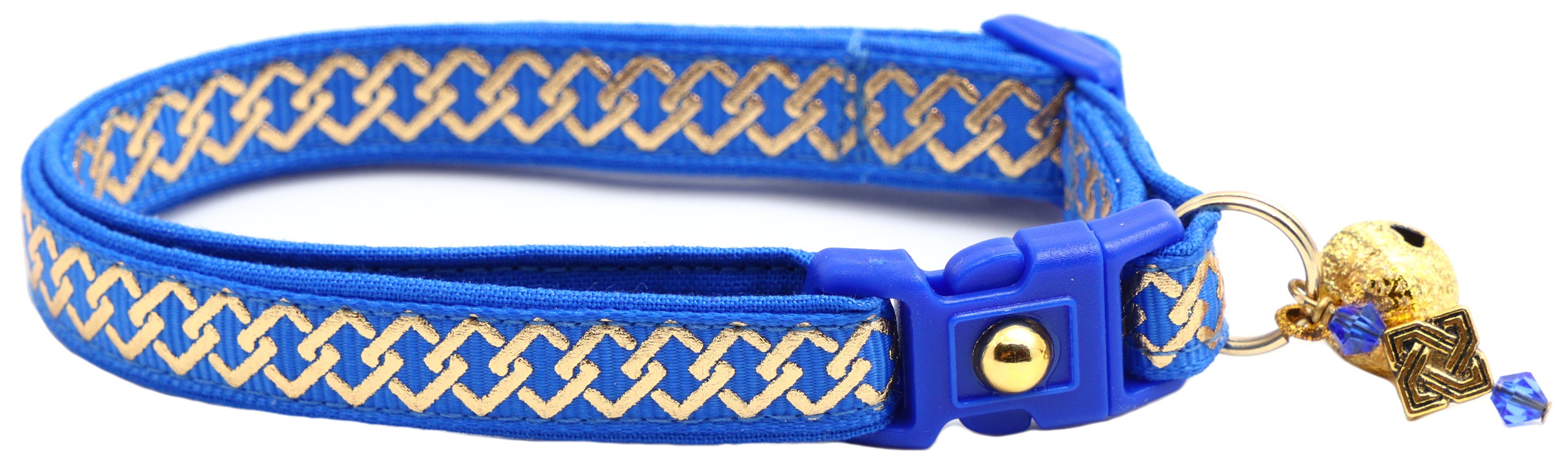 Gold Knots Breakaway Cat Collar