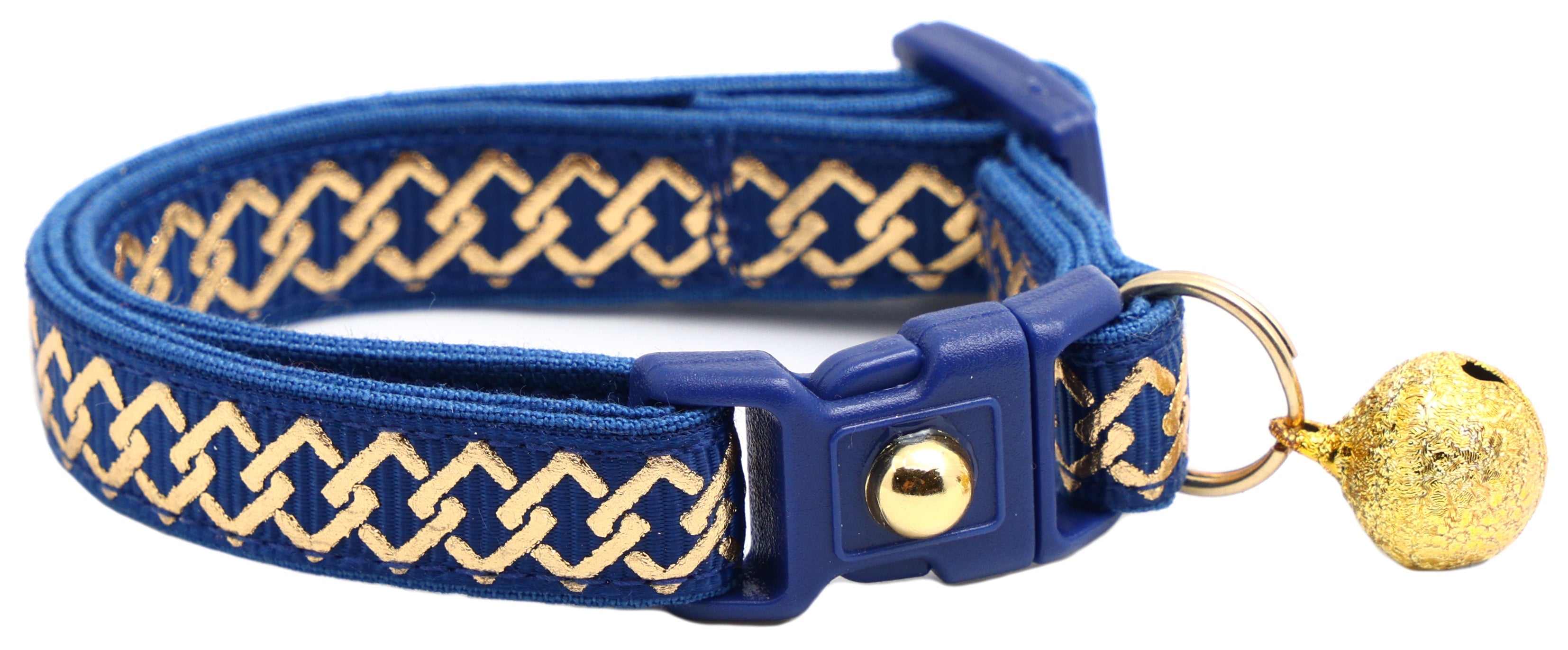 Gold Knots Breakaway Cat Collar