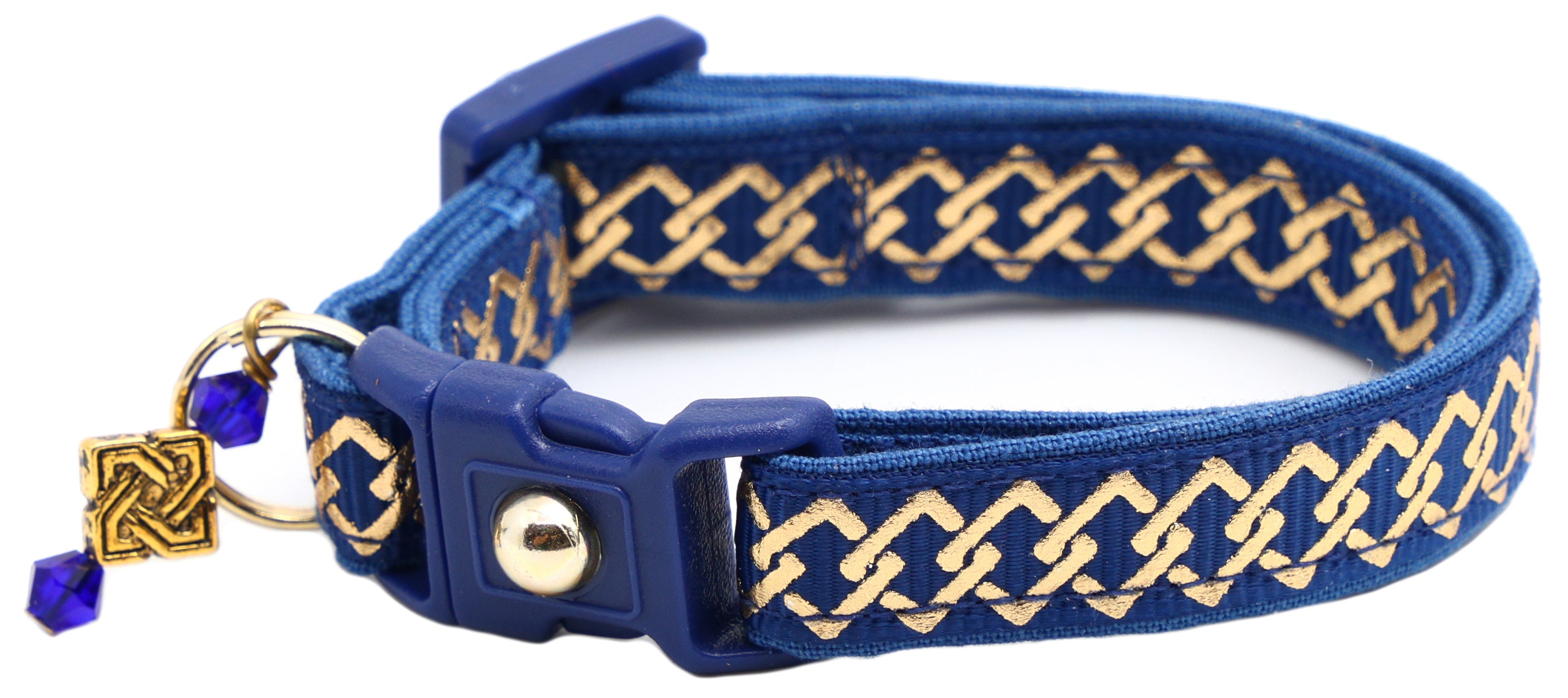 Gold Knots Breakaway Cat Collar