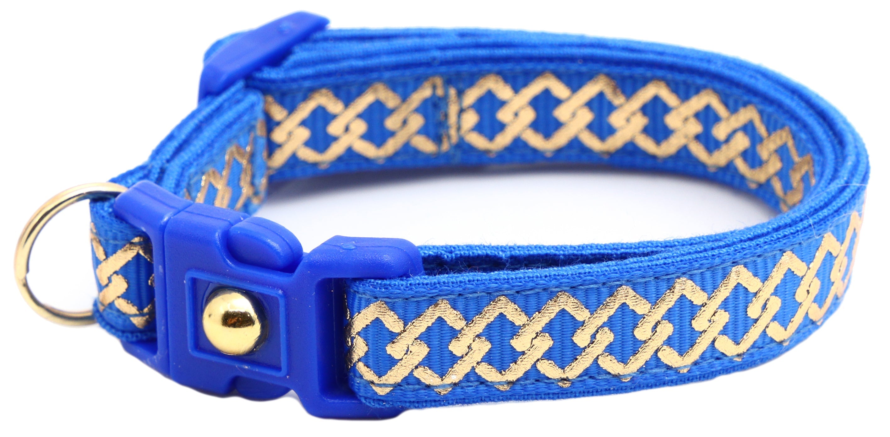 Gold Knots Breakaway Cat Collar