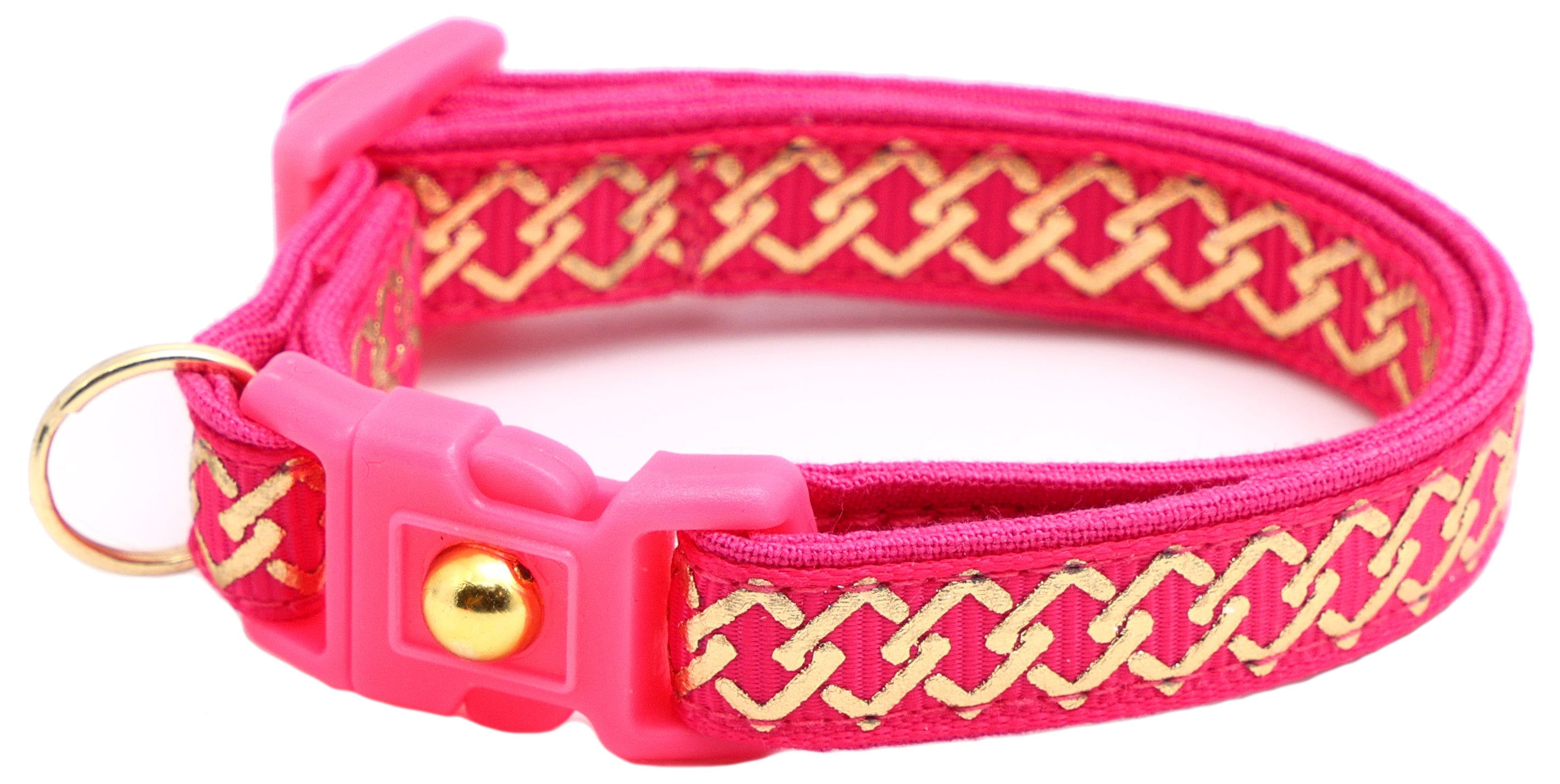 Gold Knots Breakaway Cat Collar