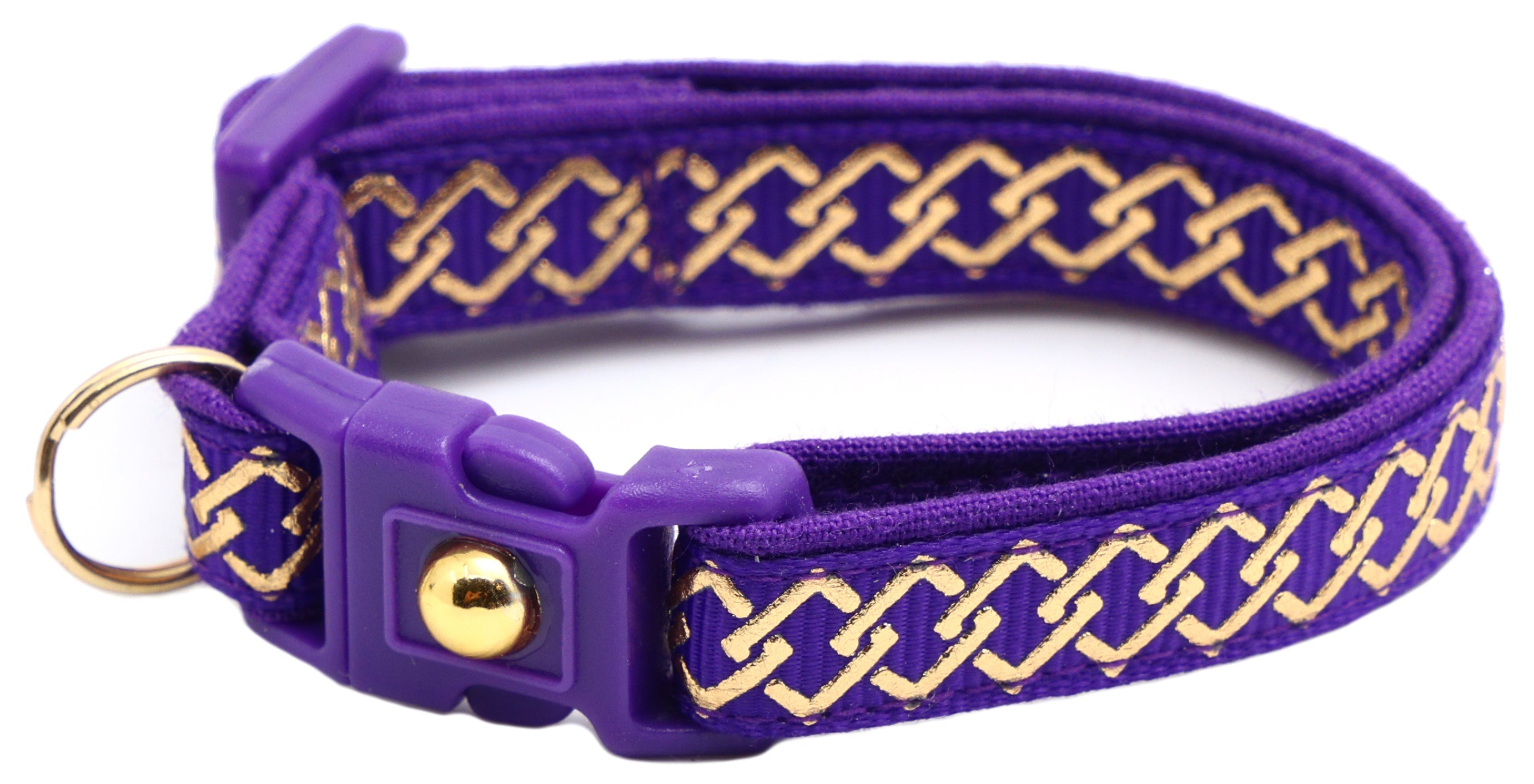 Gold Knots Breakaway Cat Collar