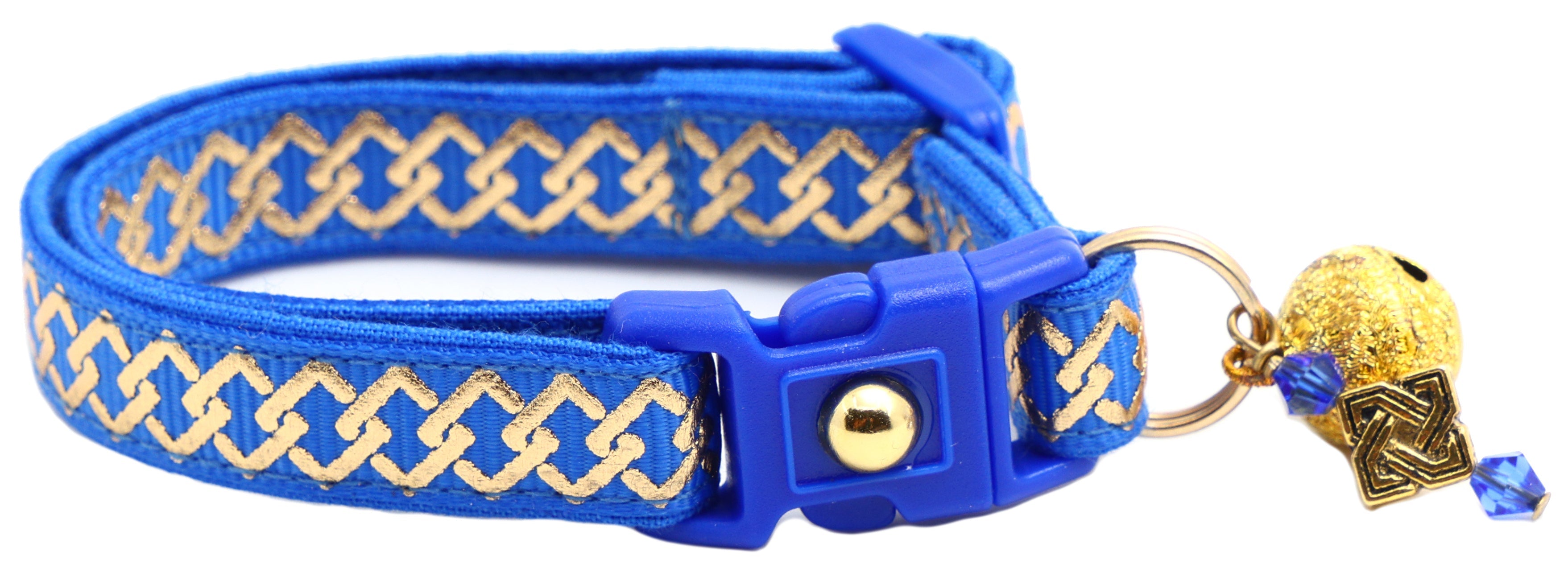 Gold Knots Breakaway Cat Collar