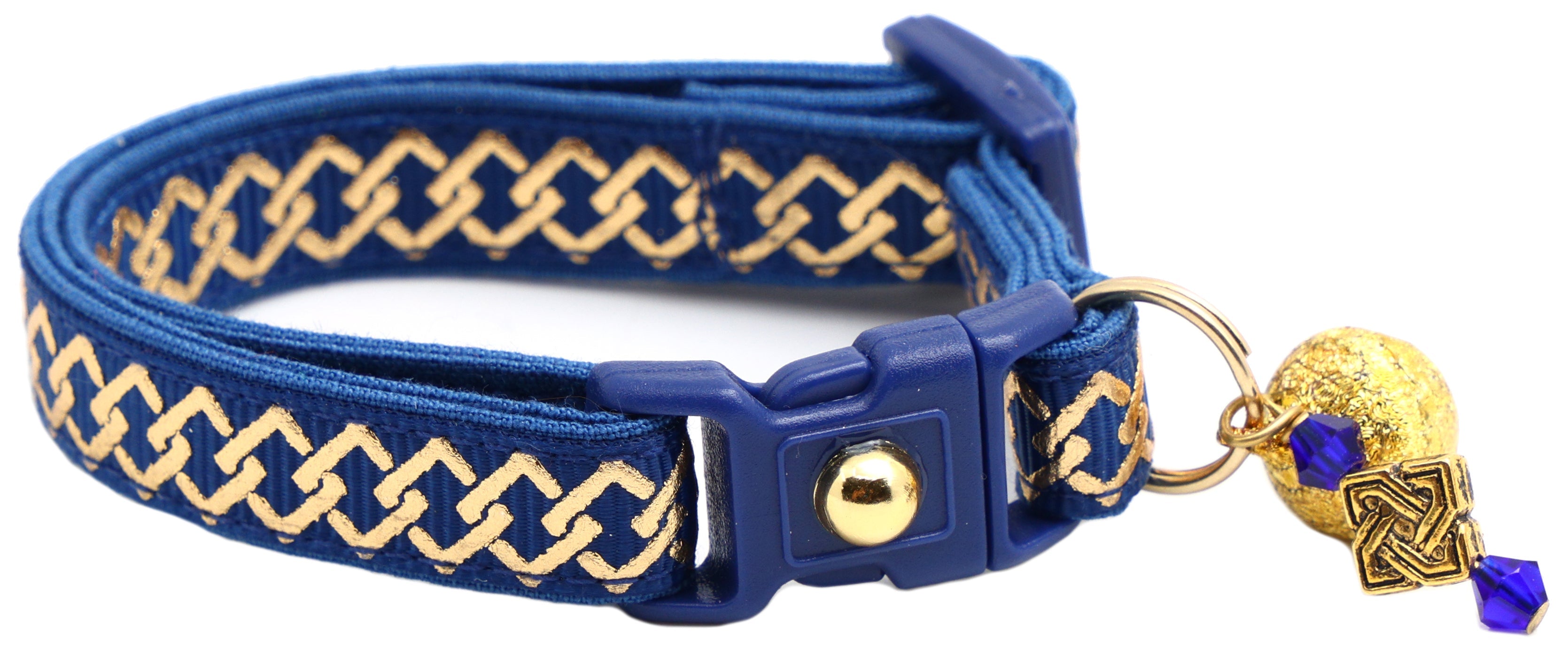 Gold Knots Breakaway Cat Collar