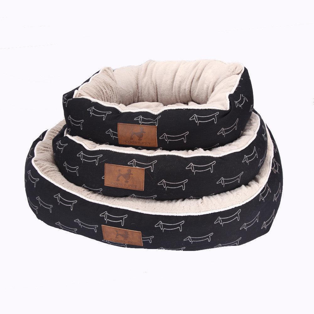 Cozypaws Round Dog Bed